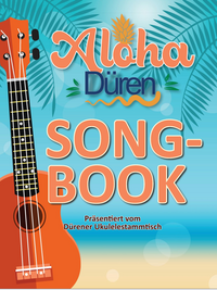 Hier siehtst du den Titel des Songbooks Aloha Düren